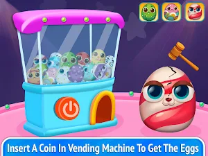 Crazy Eggs For Kids - Toy Eggs Vending Machine Screenshot 2