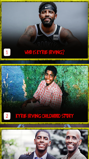 Kyrie Irving Biograpphie Screenshot 2