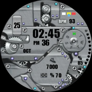W-Design WOS034 Watch Face Screenshot 0