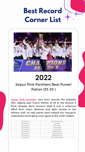 Pro Kabaddi 2023: Live Scores Screenshot 3