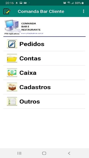 Order Bar Client Screenshot 0