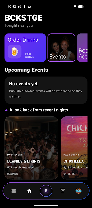 BCKSTGE Screenshot 0