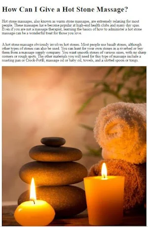 How to Do Stone Massage Screenshot 2
