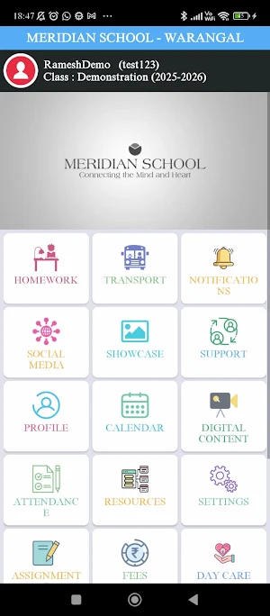 Meridian School Warangal Screenshot 0