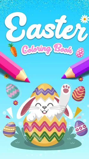 Easter Eggs Coloring Book Screenshot 0