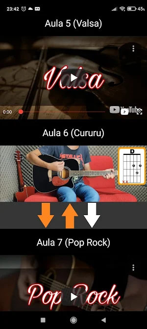 Curso de violão online Screenshot 2