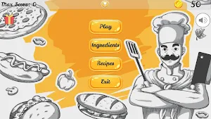 Pizza chef. Cooking pizza game Screenshot 0