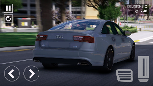 Realistic A6 Audi Simulator Screenshot 1