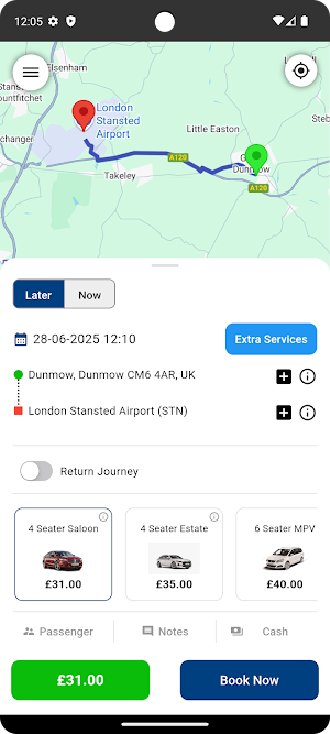 Great Dunmow Taxis Screenshot 1