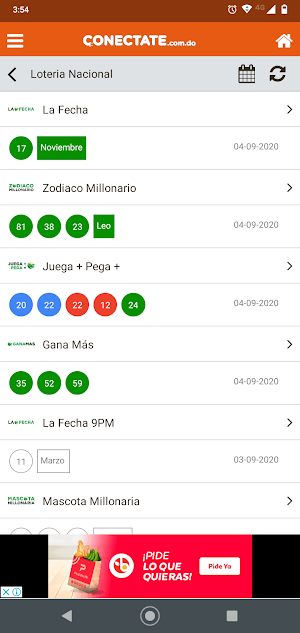 Conectate Loterías Screenshot 3