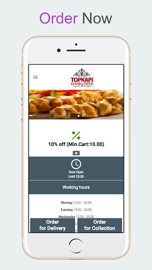Topkapi Kebab Ashford Screenshot 2