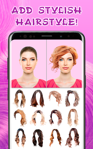 Hairstyles for your face Screenshot 0