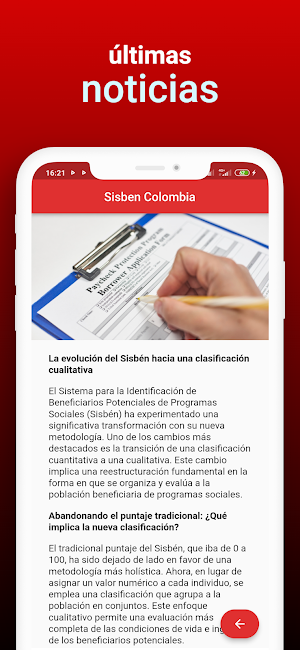 Consulta Puntaje Sisbén - Guía Screenshot 2