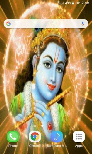 Krishna Magic Live Wallpaper Screenshot 2
