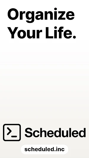 Scheduled : Organize your Life Screenshot 3