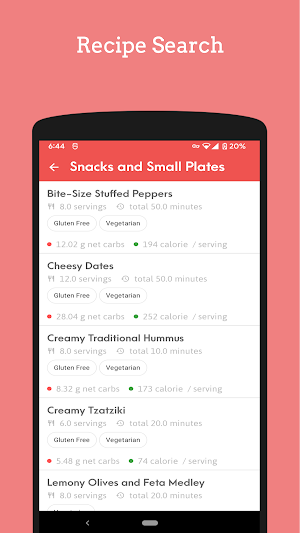 Easy Mediterranean Diet Screenshot 1