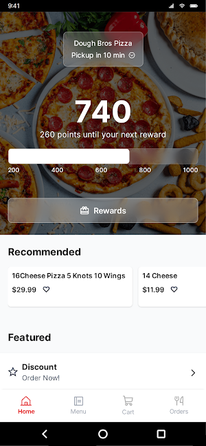 Dough Bros Pizza Screenshot 0