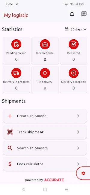 My Logistic Screenshot 2