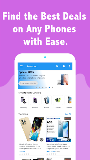 Smartphone Catalog Screenshot 1