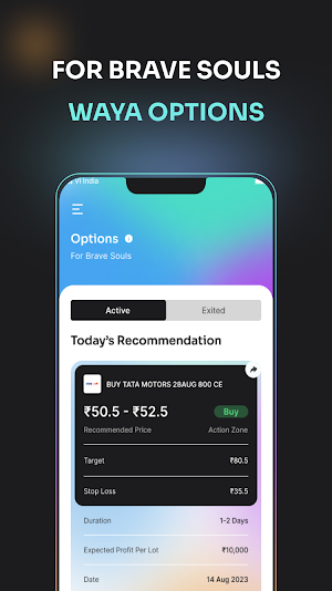 Waya - Only for Option Traders Screenshot 0