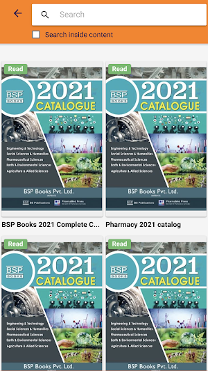 BSP Books-Imprints Pharmamed Press & BSP Screenshot 1