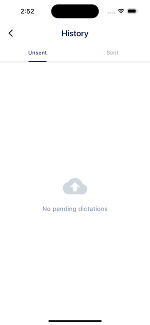 Secure E-Dictate Screenshot 1