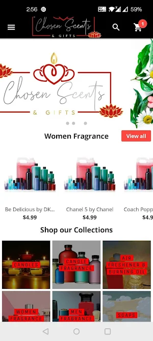 Chosen Scents & Gifts Screenshot 0