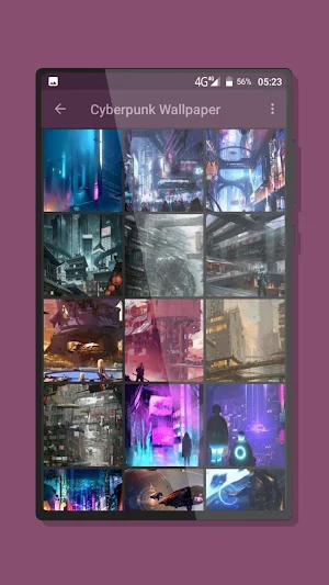 Cyberscape - Cyberpunk Wallpapers Screenshot 0