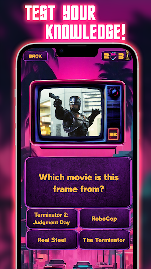 Movie Quiz Game Screenshot 1