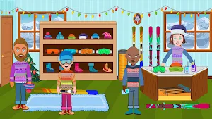 Pretend Play Alps Life: Home Town Vacation Games Screenshot 2