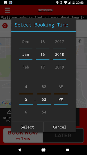 Reno Sparks Cab Screenshot 2