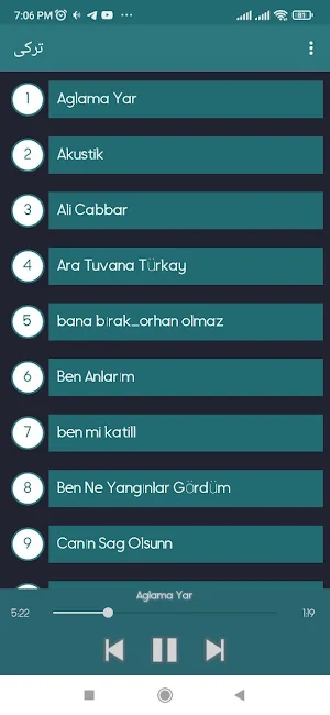 آهنگ آذری و ترکی شاد استانبولی Screenshot 3