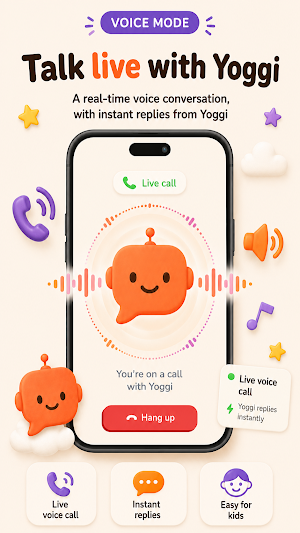 Yoggi - AI Chat for Kids Screenshot 2