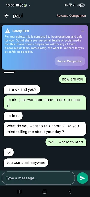Words Of Comfort Screenshot 2