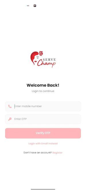ServeChamp Screenshot 0