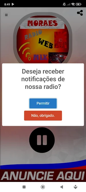 Moraes Web Rádio Mix Screenshot 1