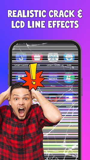 Crack Screen: Broken Prank Screenshot 1