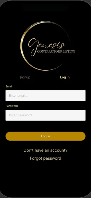 Genesis Contractors Listing Screenshot 1