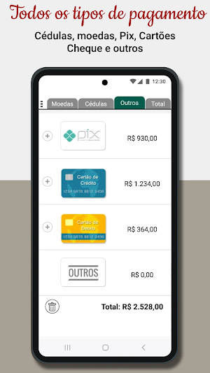 Contar Dinheiro Screenshot 2