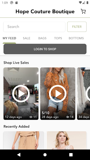 Hope Couture Boutique Screenshot 1