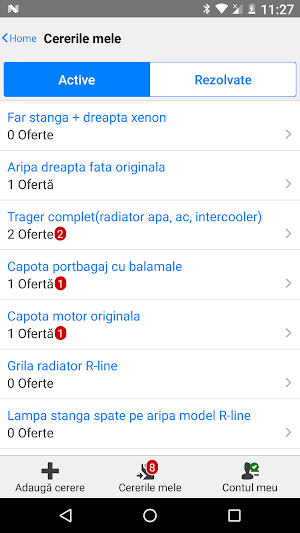 Piese auto noi si dezmembrari Screenshot 1