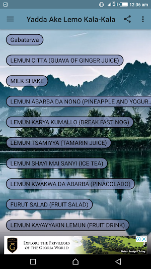 Yadda Akeyin Lemo Kala-Kala Screenshot 0