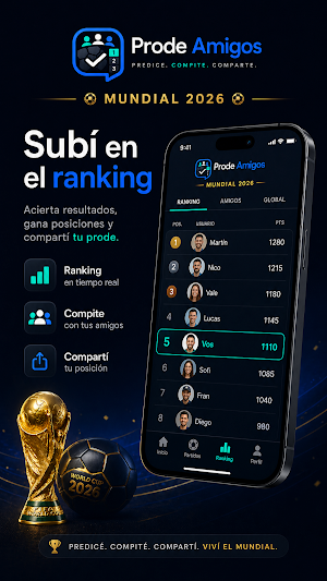 Friend Picks: World Cup 2026 Screenshot 2