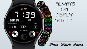 Modern Digital Watch Face screenshot 8
