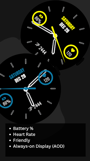Analog Watch Face-WF1 Screenshot 1