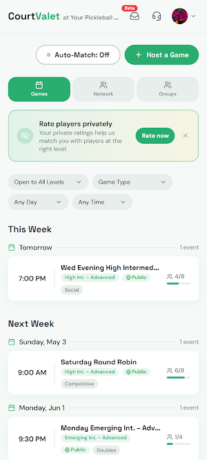 CourtValet Screenshot 0