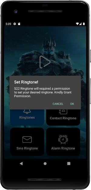 Ringtones for S22 Screenshot 2