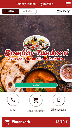 Bombay Tandoori Screenshot 0