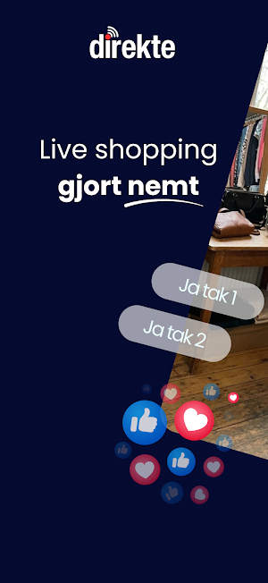 Direkte - Live Shopping Screenshot 0