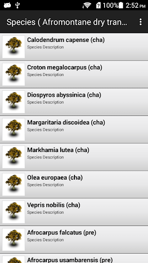 Kenya Tree Species Finder Screenshot 3